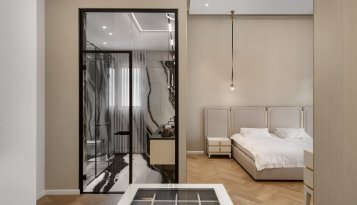 עיצוב מקלחון חדר שינה